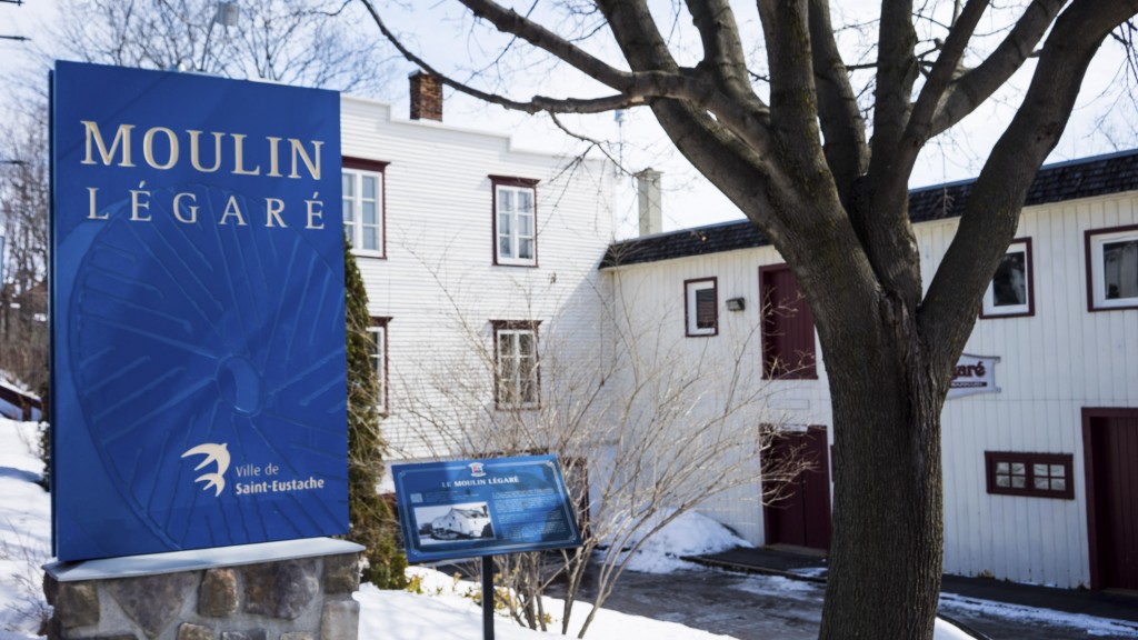 Le moulin Légaré, plus vieux moulin à eau toujours fonctionnel au Canada