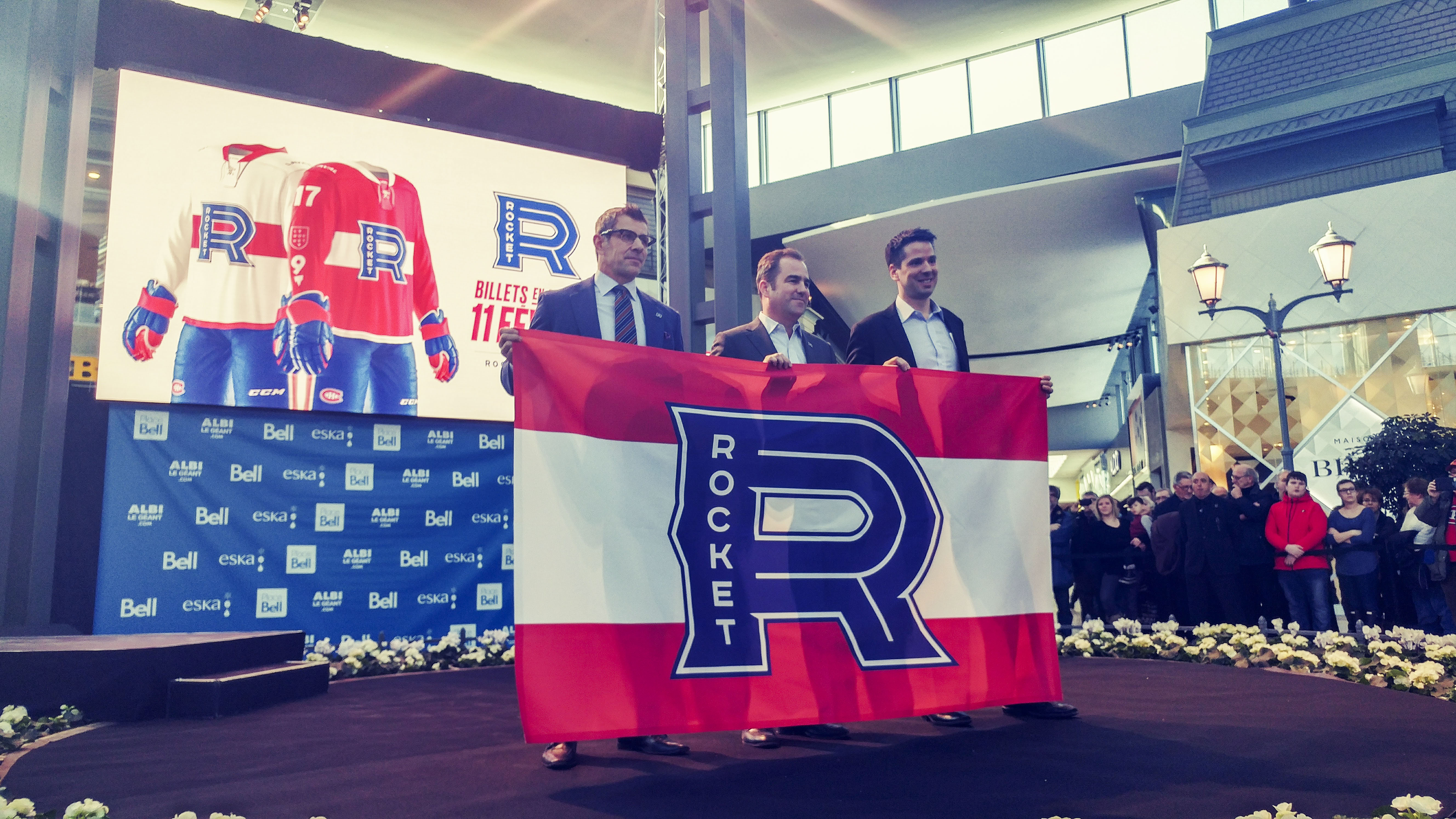 Le logo de club Le Rocket de Laval dévoilé