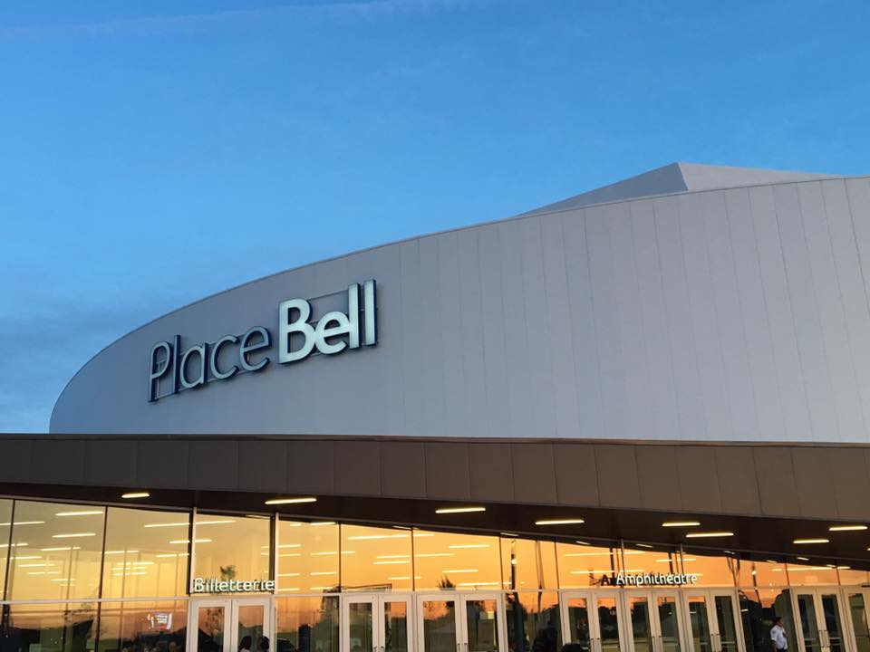 Ma visite de la nouvelle Place Bell de Laval!